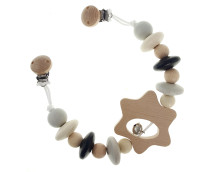 Wagenhanger ster, groot (naturel/zwart)