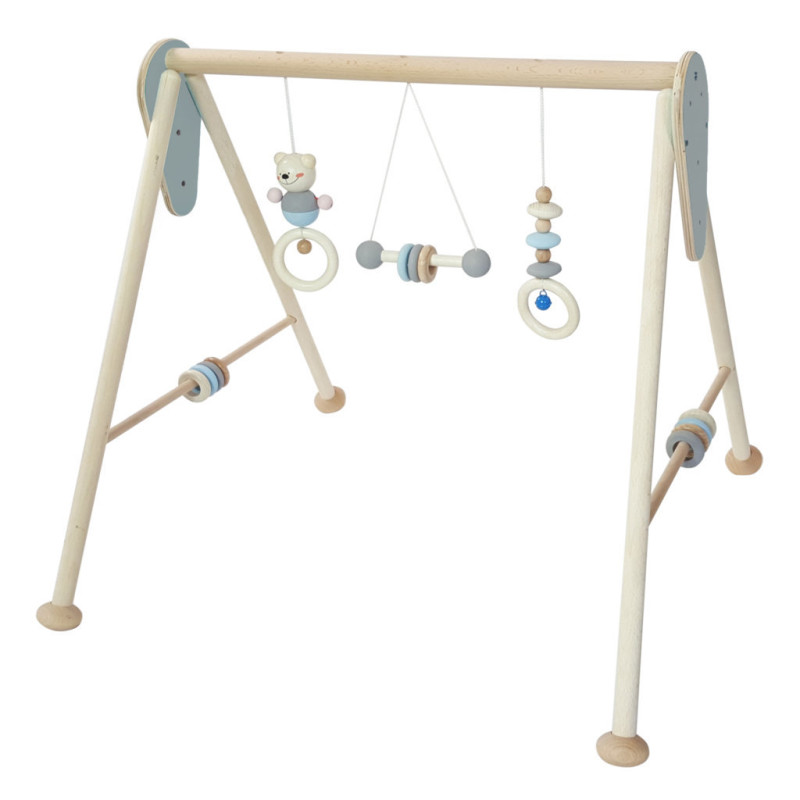 Babygym beer (naturel/blauw) Babygym beer (naturel/blauw)
