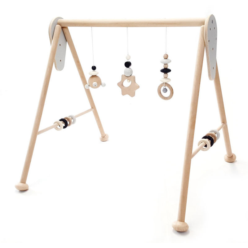 Babygym ster (naturel/zwart) Babygym ster (naturel/zwart)