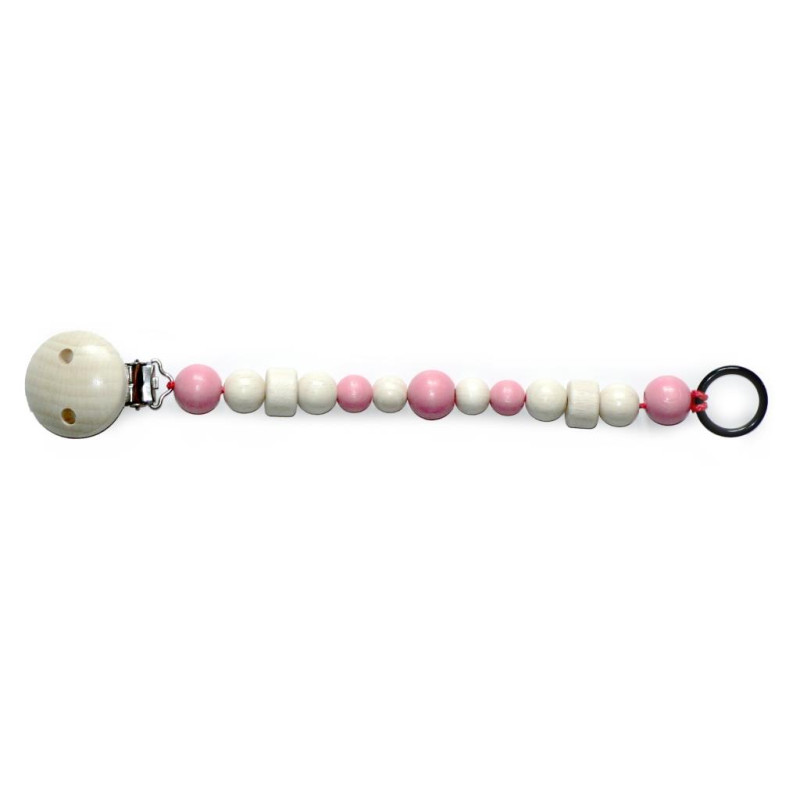 Speenketting zachtroze Speenketting zachtroze