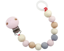 Speenketting (naturel/roze)