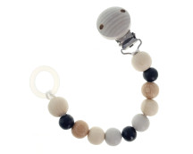 Speenketting (naturel/zwart)