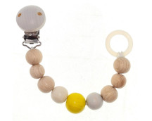 Speenketting (naturel/geel)