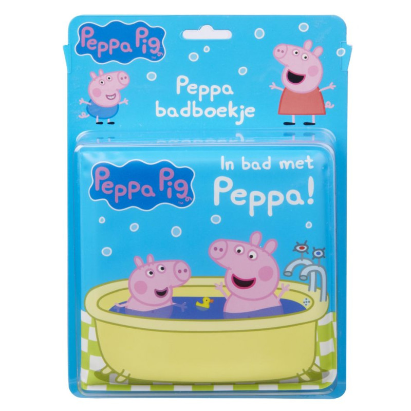 In bad met Peppa! (badboekje) 