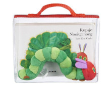 Rupsje Nooitgenoeg (met pluchen rups)