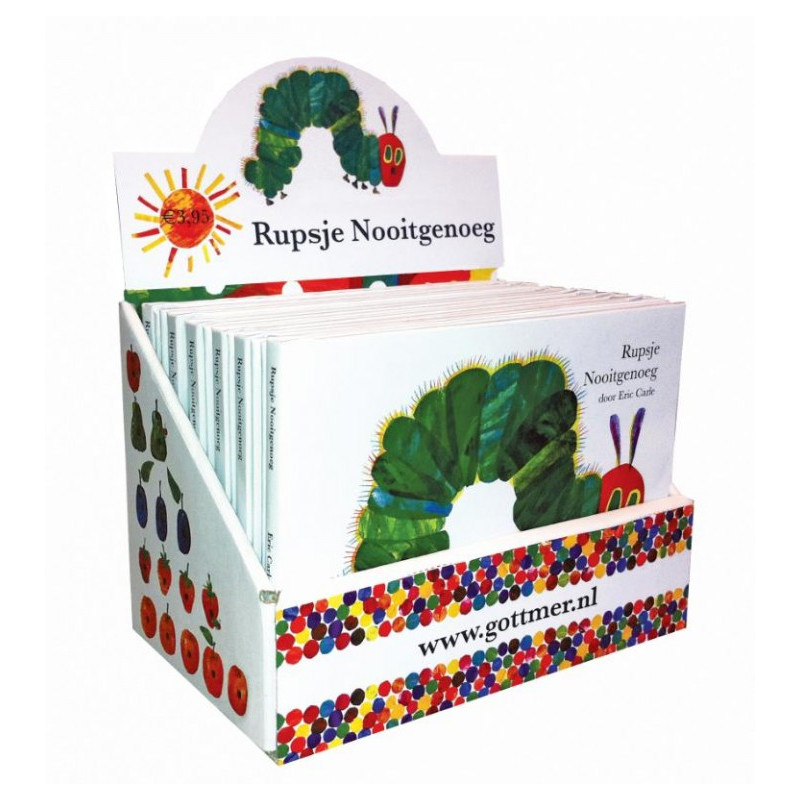 Rupsje Nooitgenoeg mini display (12 exx.) Rupsje Nooitgenoeg mini display (12 exx.)