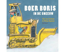 Boer Boris in de sneeuw