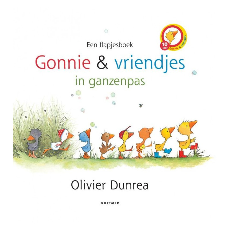 Gonnie & vriendjes in ganzenpas Gonnie & vriendjes in ganzenpas
