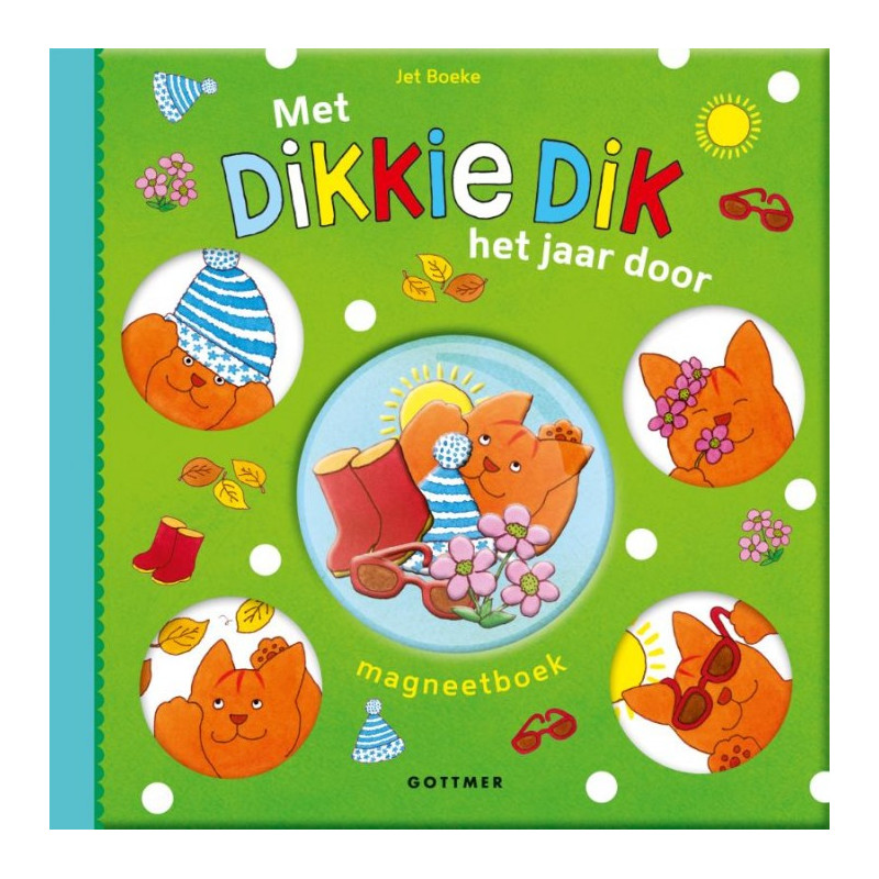 Met Dikkie Dik het jaar door (met magneten) Met Dikkie Dik het jaar door (met magneten)