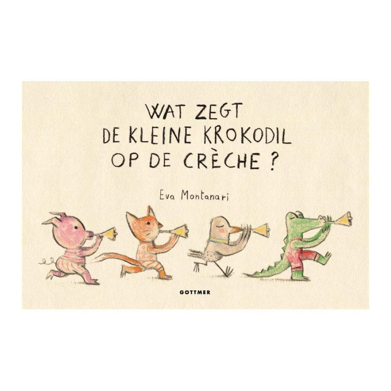 Wat zegt de kleine krokodil op de crèche? Wat zegt de kleine krokodil op de crèche?