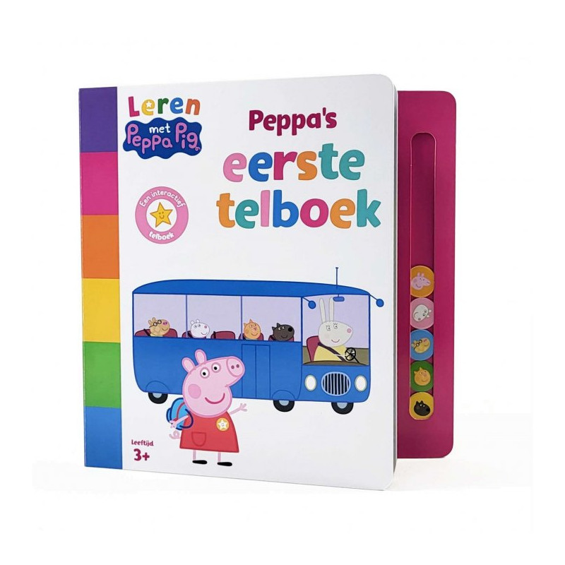 Leren met Peppa – Peppa’s eerste telboek
