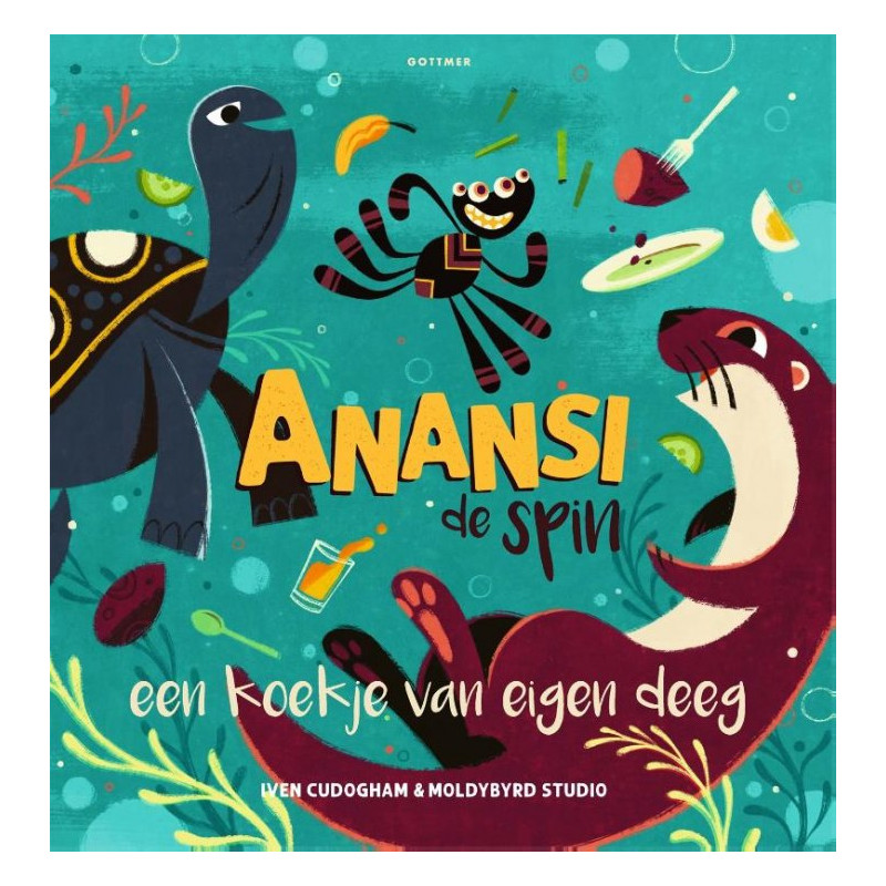 Anansi de spin - een koekje van eigen deeg Anansi de spin - een koekje van eigen deeg