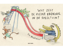 Wat zegt de kleine krokodil in de speeltuin?