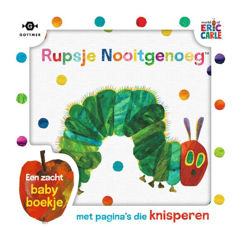 Rupsje Nooitgenoeg – stoffen boekje in cadeaudoos Rupsje Nooitgenoeg – stoffen boekje in cadeaudoos