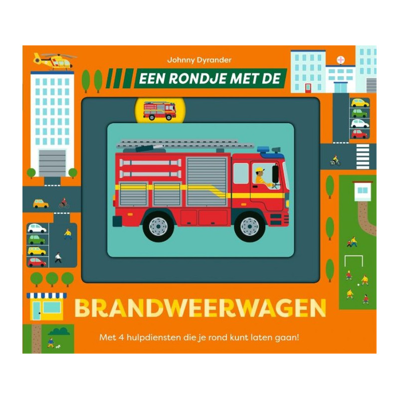 Een rondje met de brandweerwagen Een rondje met de brandweerwagen
