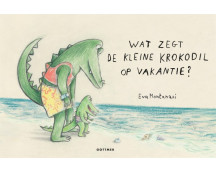 Wat zegt de kleine krokodil op vakantie?