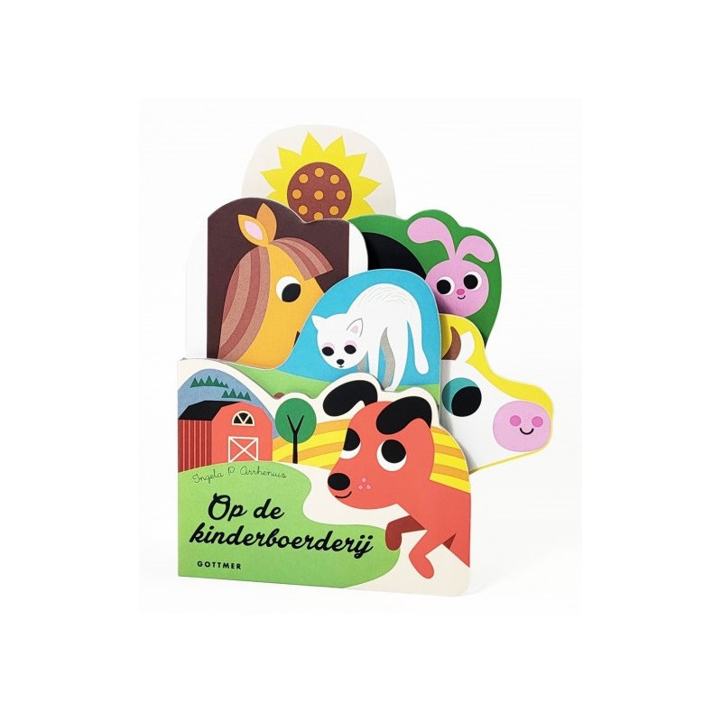 Op de kinderboerderij (3D-kartonboekje)