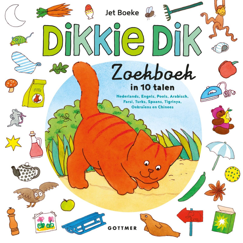 Dikkie Dik – Zoekboek in 10 talen Dikkie Dik – Zoekboek in 10 talen