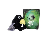 Coco kan het! – kartonboekje met pluchen Coco