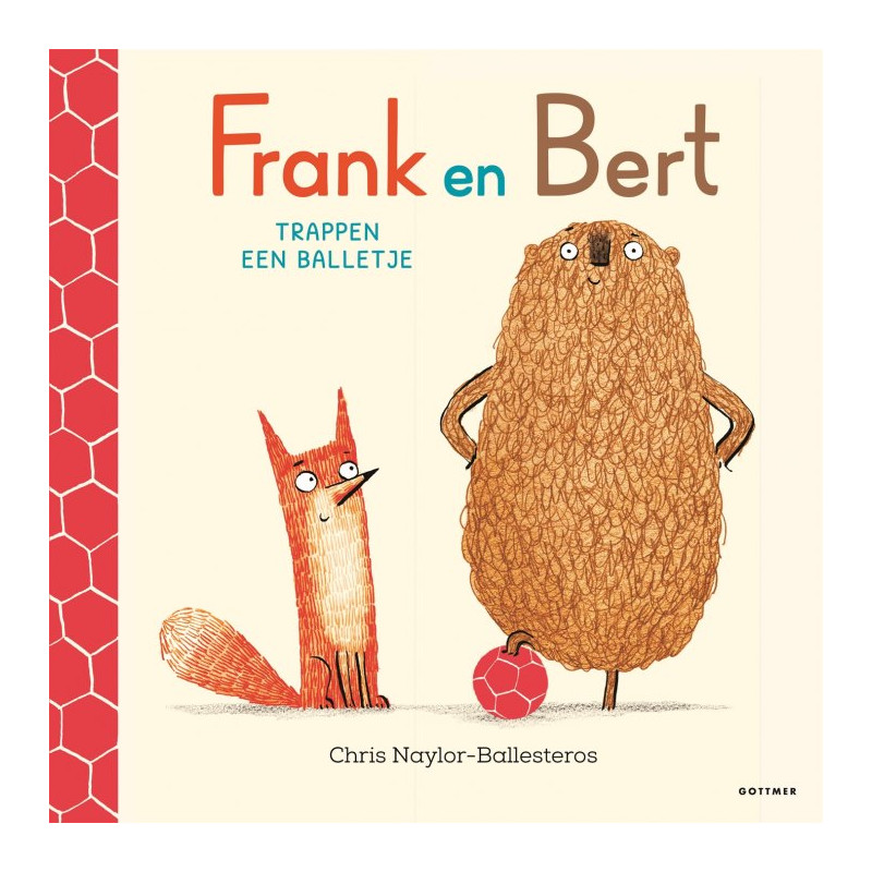 Frank en Bert trappen een balletje