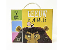De leeuw in de muis boek en blokpuzzel