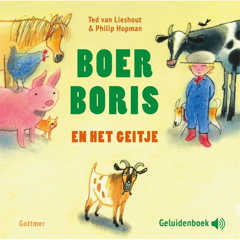 Boer Boris en het geitje - geluidenboekje Boer Boris en het geitje - geluidenboekje
