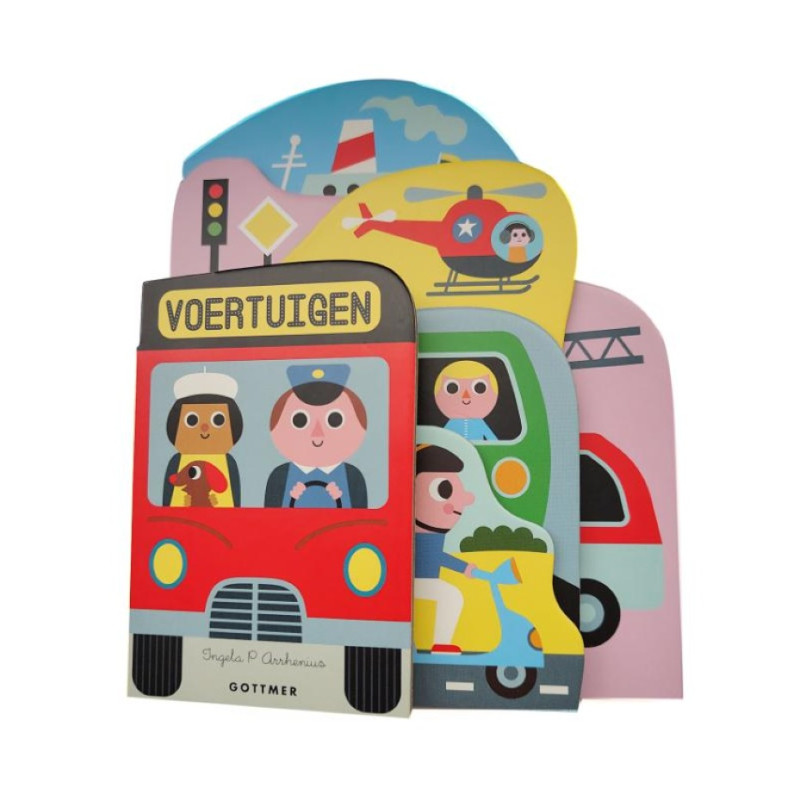 Voertuigen (3D-kartonboekje) Voertuigen (3D-kartonboekje)