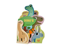 Dino's (3D-kartonboekje)