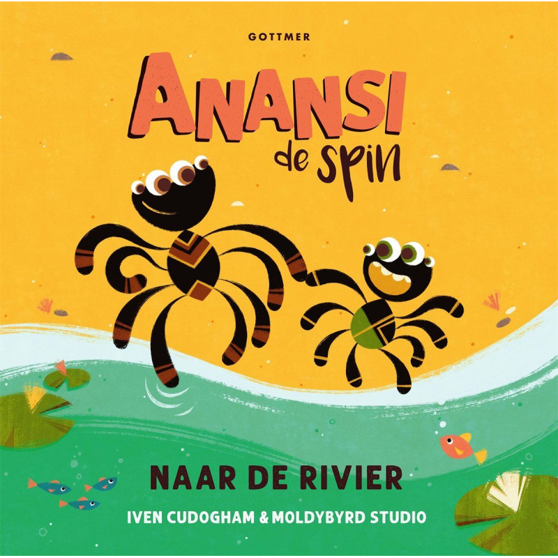 Anansi de spin – Naar de rivier Anansi de spin – Naar de rivier