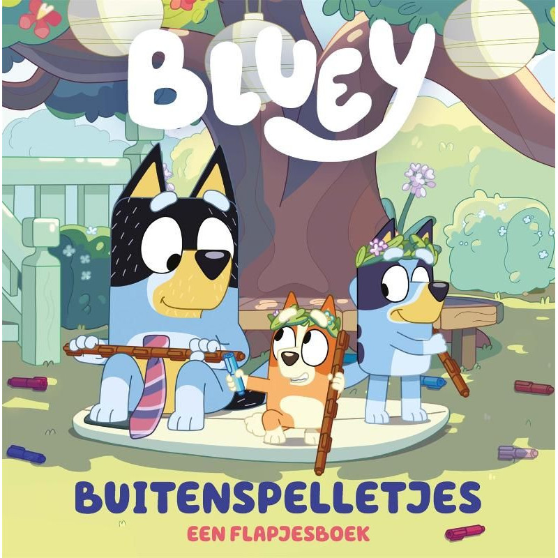 Bluey buitenspelletjes Bluey buitenspelletjes
