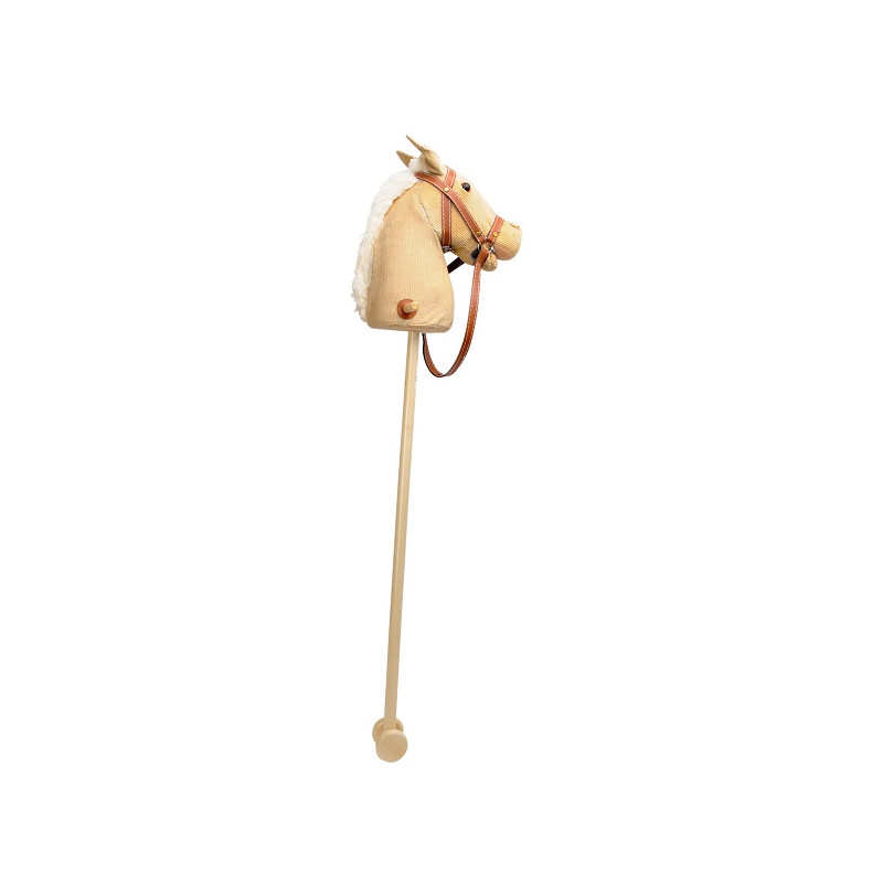 Stokpaard corduroy met geluid Stokpaard corduroy met geluid