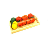 Dienblad met snijfruit
