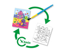 Kleuren met water boek+ stift Fantasie
Kleuren met water boek+ stift Fantasie