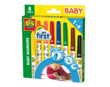 My First - babystiften (8 kleuren)