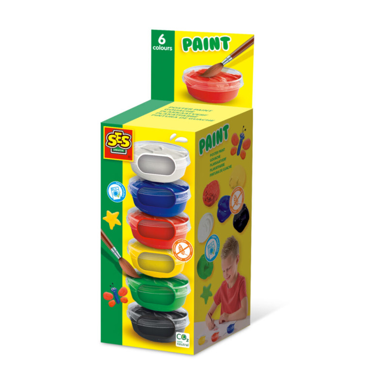 Plakkaatverf (6x45ml)