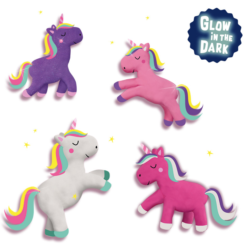 Klei unicorn 4x90gr