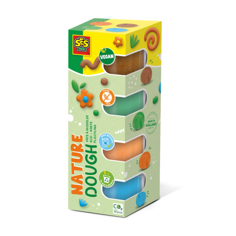 Feel good klei - Nature (4x90gr) Feel good klei - Nature (4x90gr)