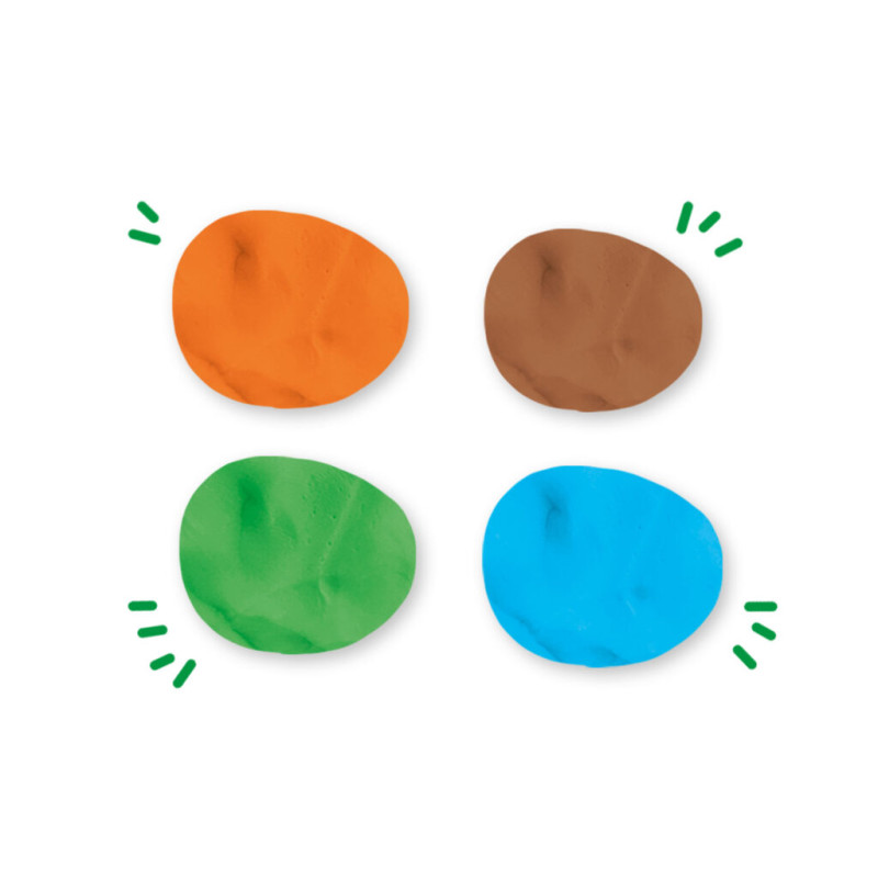 Feel good klei - Nature (4x90gr) Feel good klei - Nature (4x90gr)