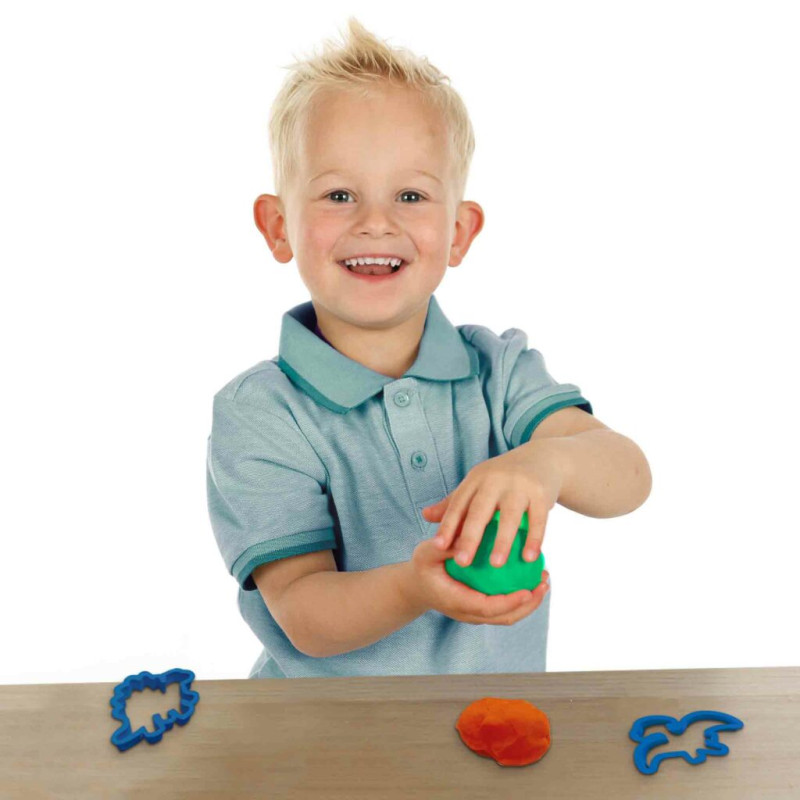 Klei uitsteekvormen - Dino's