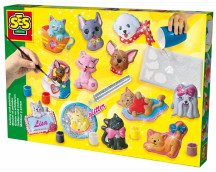 Gieten en schilderen - honden en katten