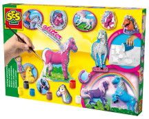 Gieten en schilderen - paarden glitter