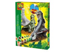Gieten en schilderen - T-Rex
