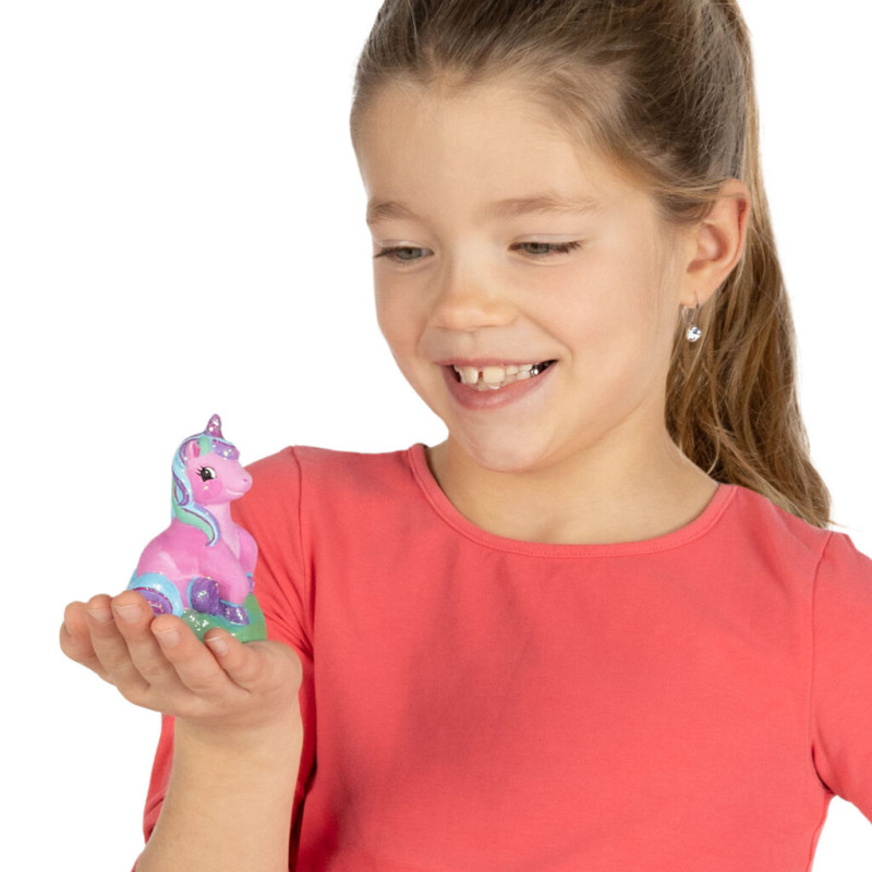 Gieten en schilderen - unicorn