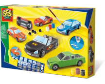 Gieten en schilderen - auto's