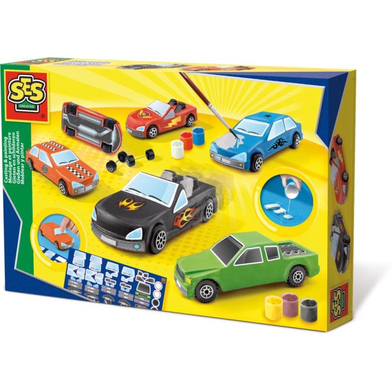 Gieten en schilderen - auto's Gieten en schilderen - auto's
