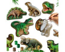 Gieten en schilderen - Dinowereld