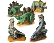 Gieten en schilderen - dino's Gieten en schilderen - dino's