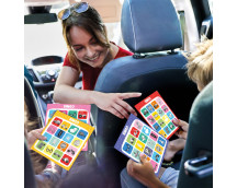 Reisspel raamsticker bingo