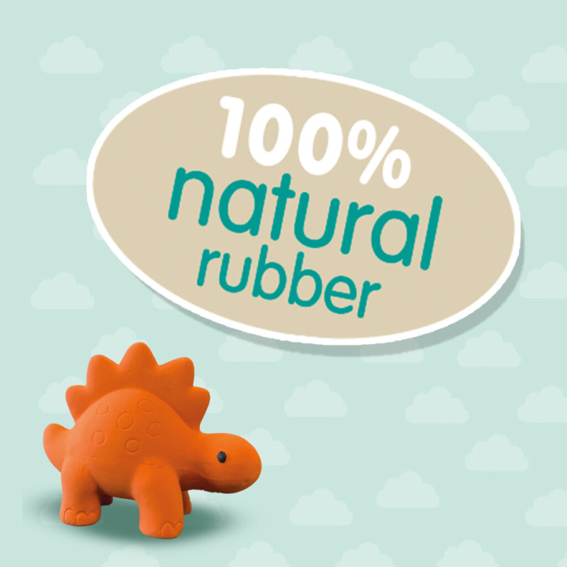 Bad Stegosaurus - 100% natuurlijk rubber Bad Stegosaurus - 100% natuurlijk rubber