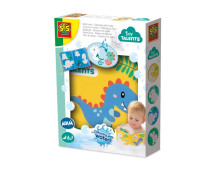 Tiny Talents Badboek - Kleuren met water dino's